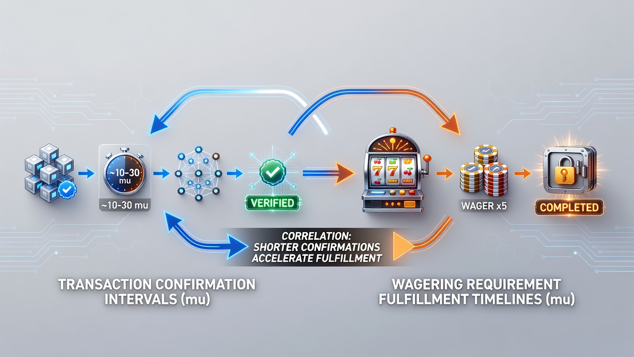 Chart illustrating average confirmation times versus wagering completion rates across jurisdictions